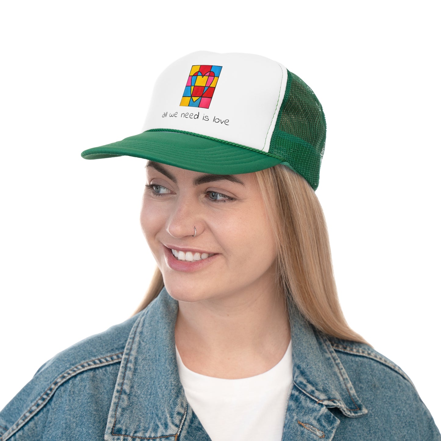 All we need is Love Trucker Caps