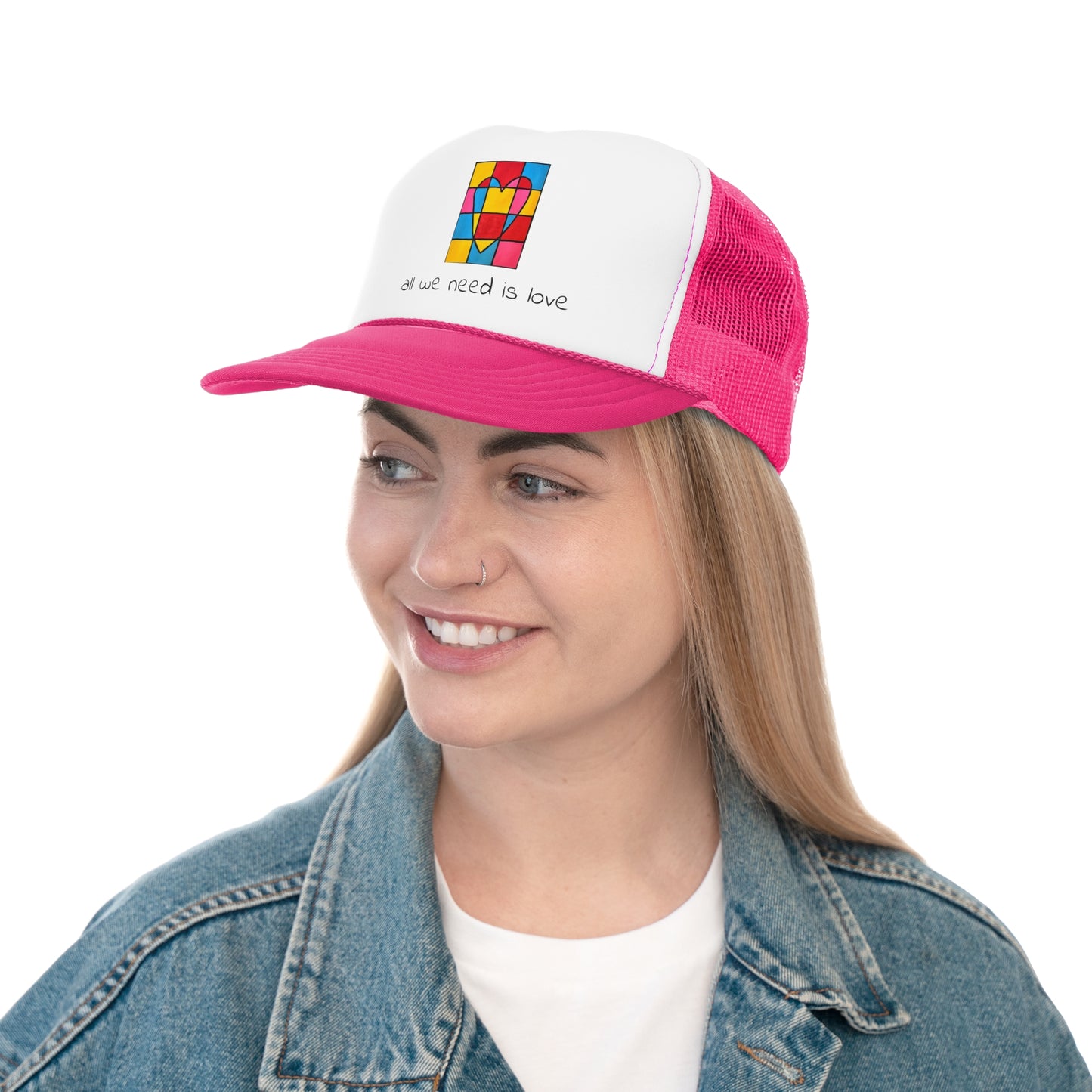 All we need is Love Trucker Caps