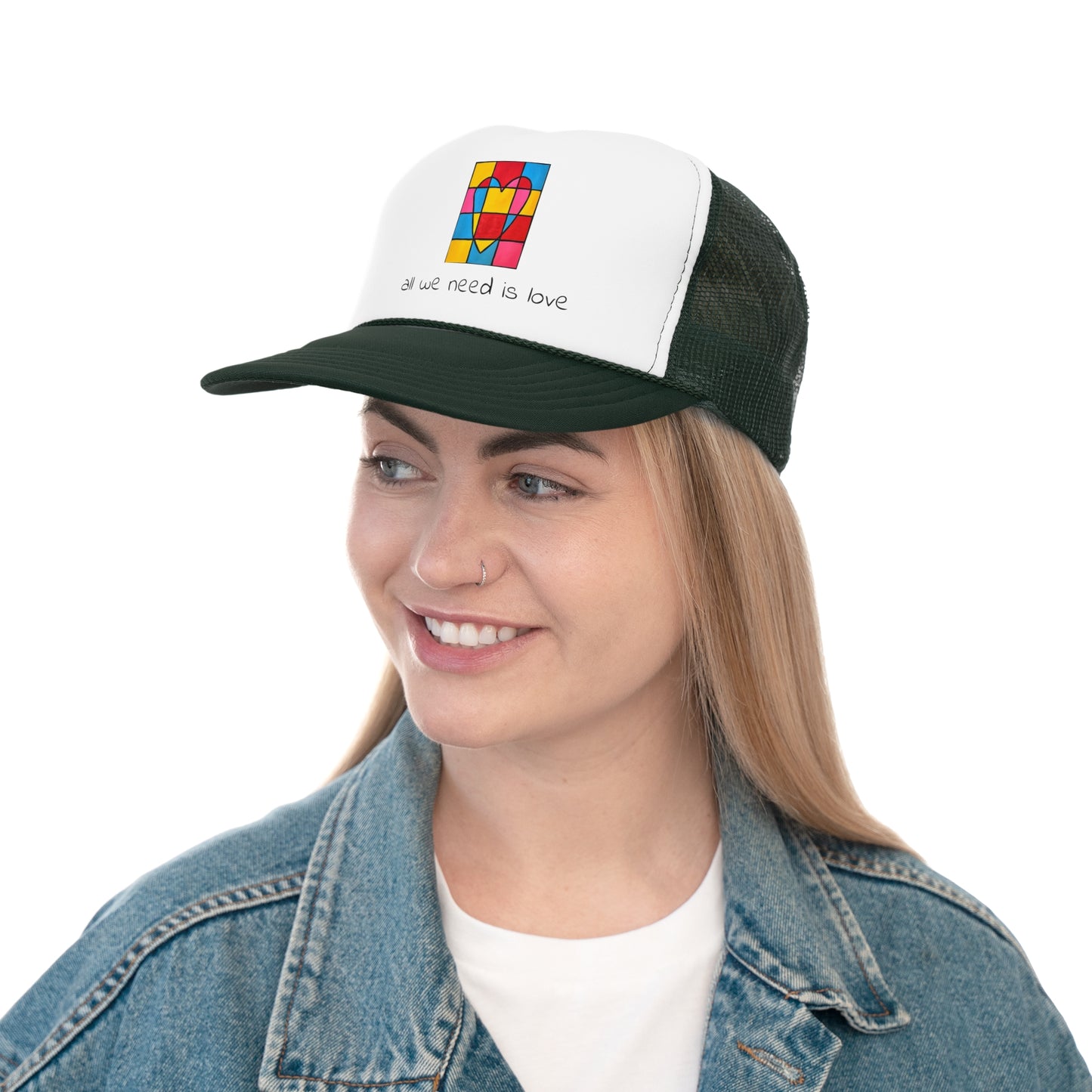 All we need is Love Trucker Caps