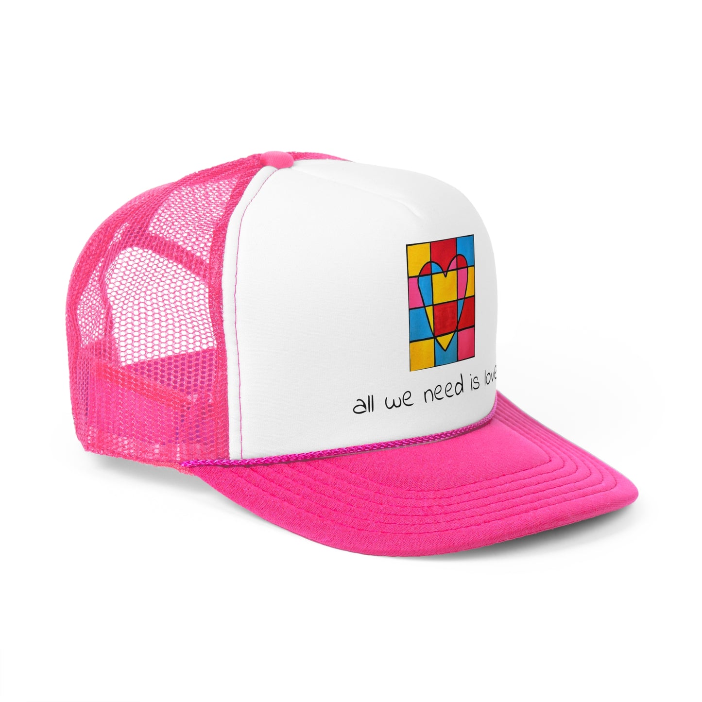 All we need is Love Trucker Caps