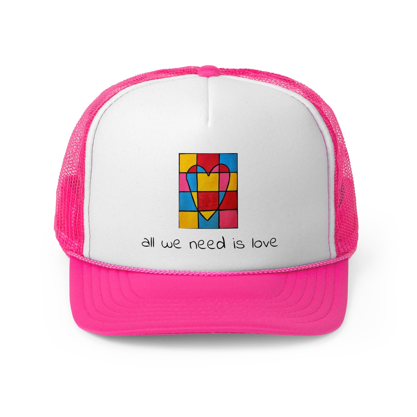 All we need is Love Trucker Caps