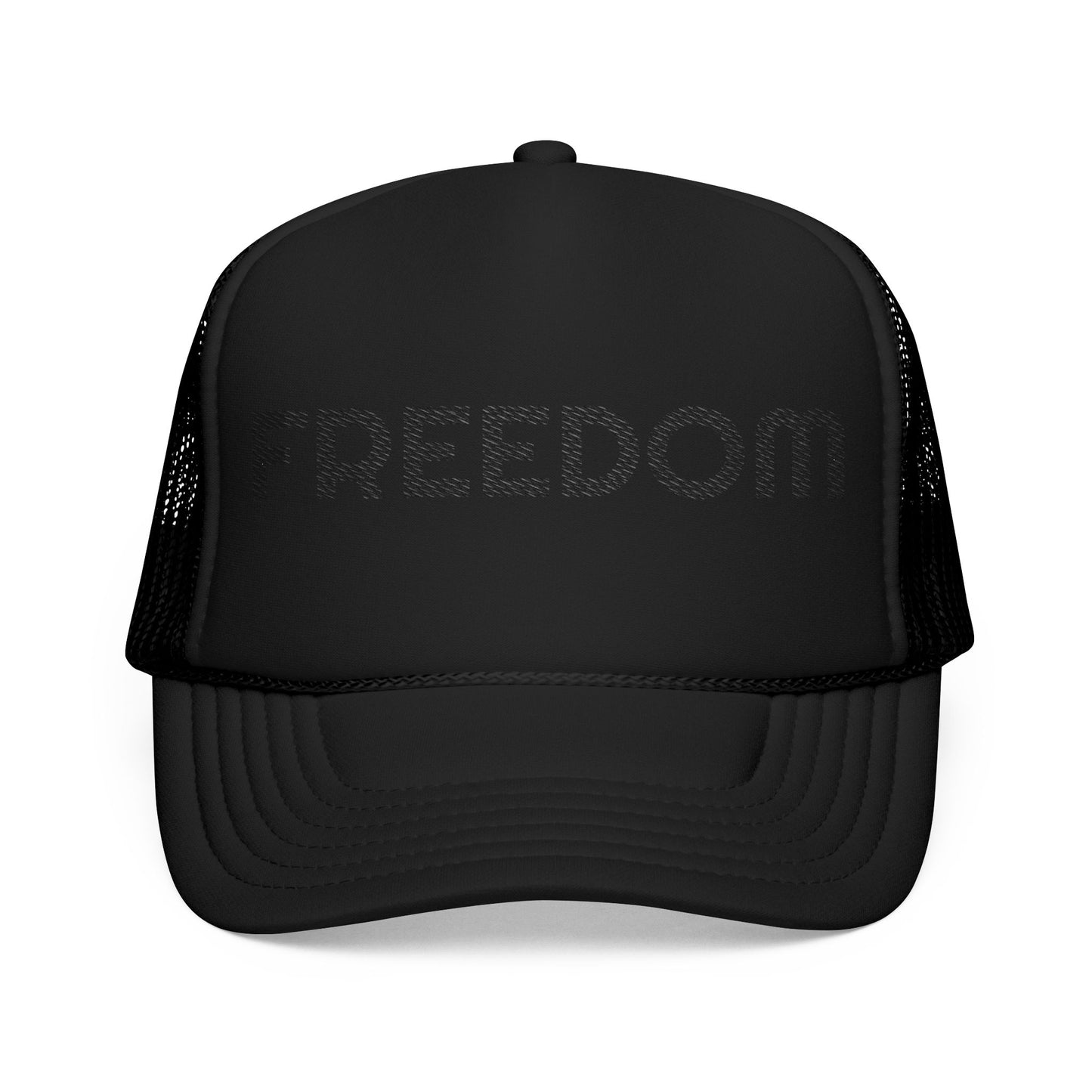 Freedom Embroidered Foam Trucker Hat