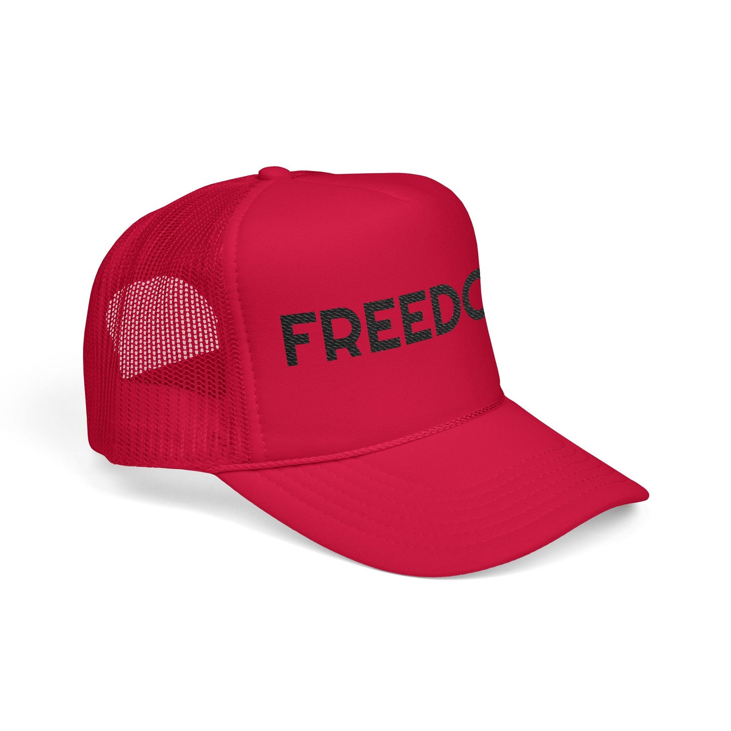 Freedom Embroidered Foam Trucker Hat