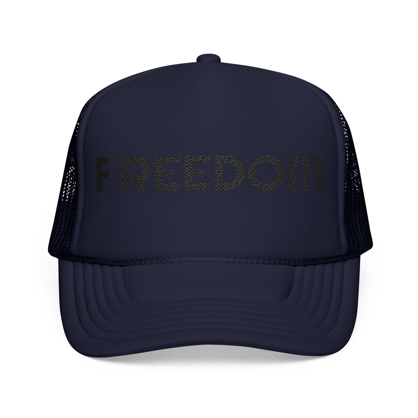 Freedom Embroidered Foam Trucker Hat