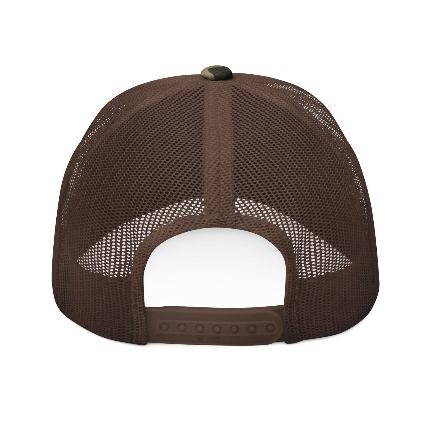 Embroidered Camo Trucker Hat — "Make America Godly Again"