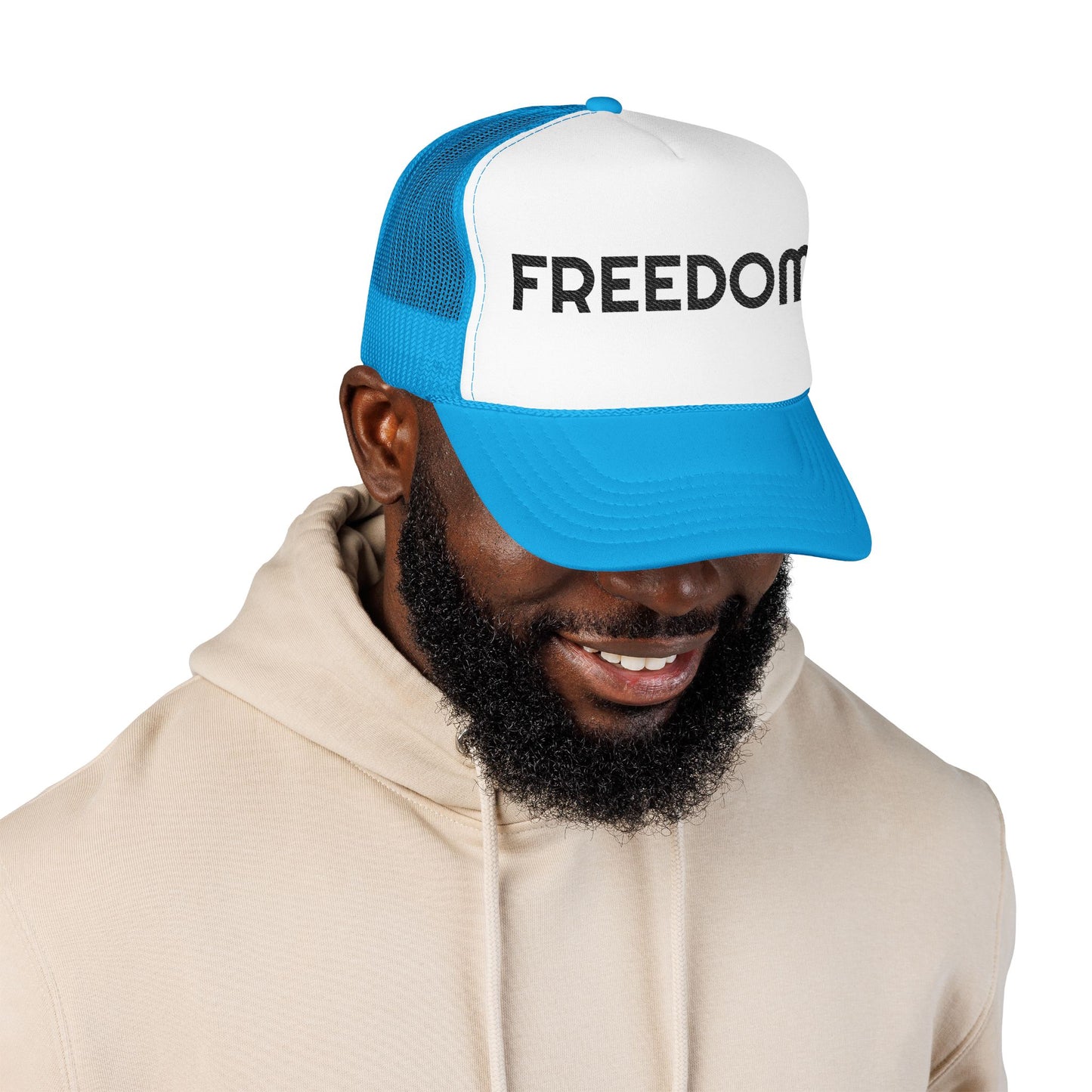 Freedom Embroidered Foam Trucker Hat