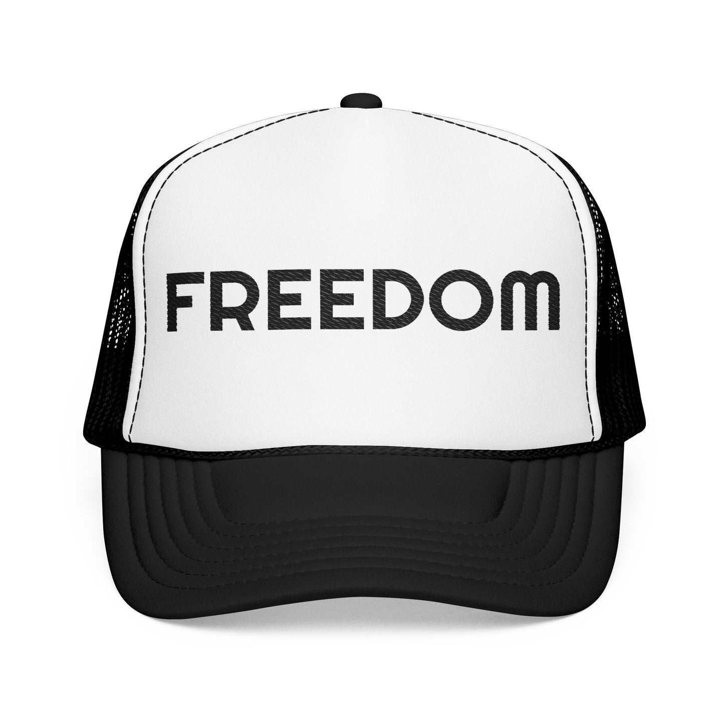 Freedom Embroidered Foam Trucker Hat