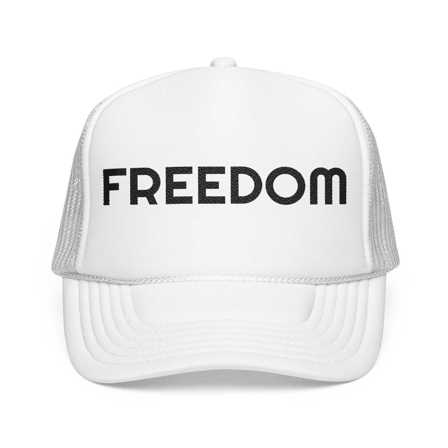 Freedom Embroidered Foam Trucker Hat