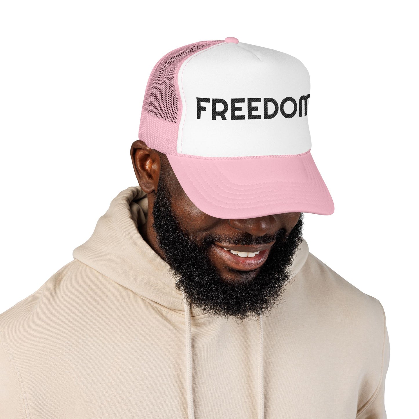 Freedom Embroidered Foam Trucker Hat