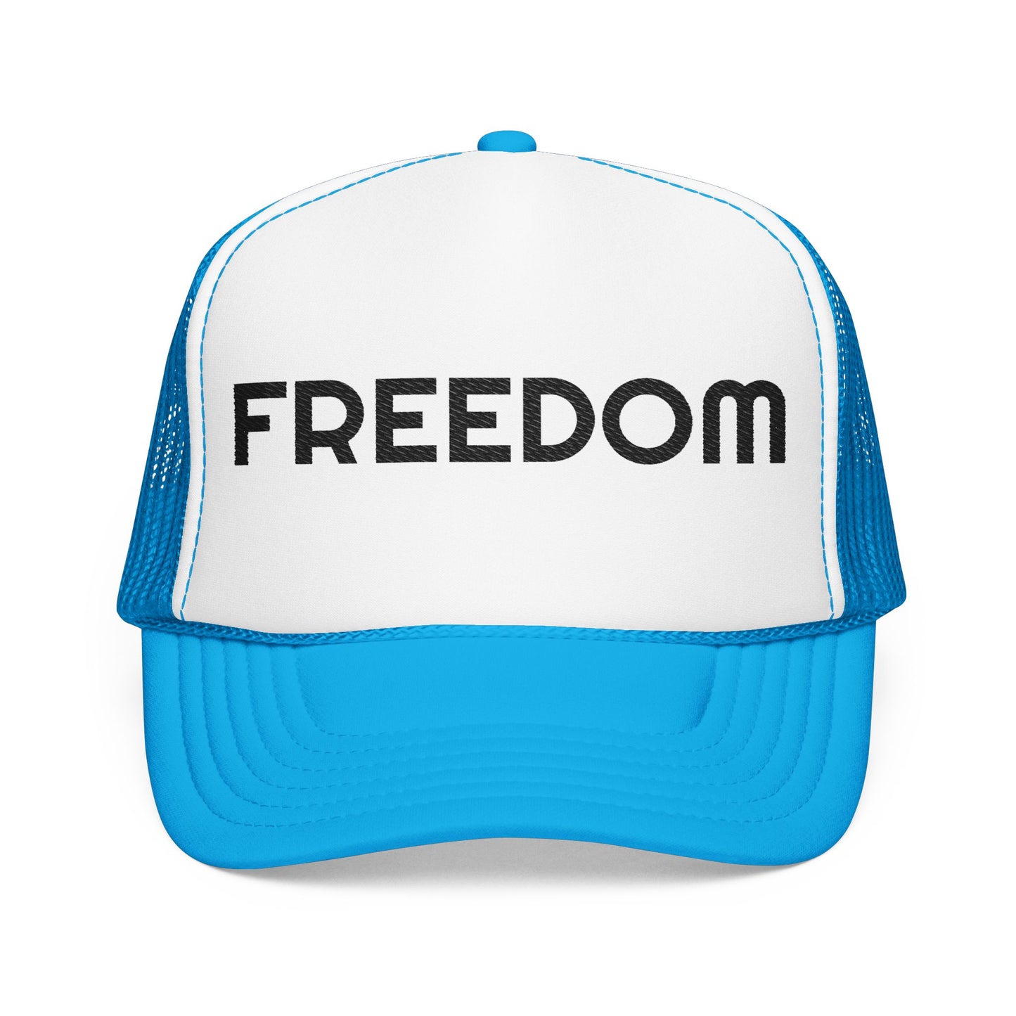 Freedom Embroidered Foam Trucker Hat