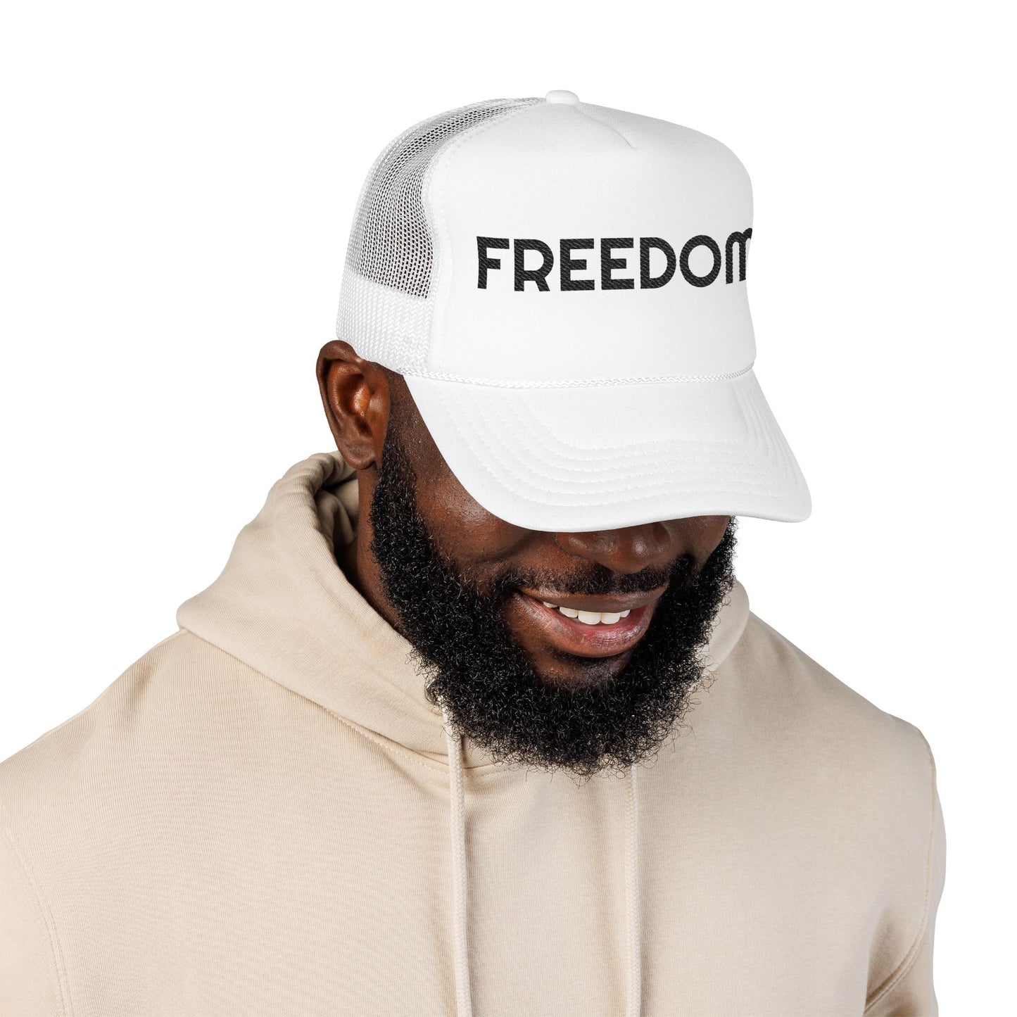 Freedom Embroidered Foam Trucker Hat